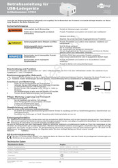 Goobay 67930 Betriebsanleitung