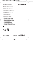 EINHELL 41.385.20 Originalbetriebsanleitung