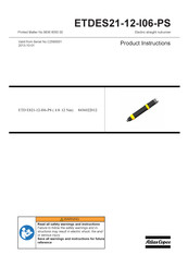 Atlas Copco 8436022012 Produktanweisungen
