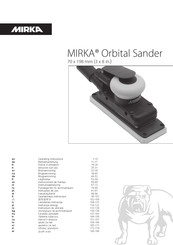 MIRKA OS383CV Betriebsanleitung