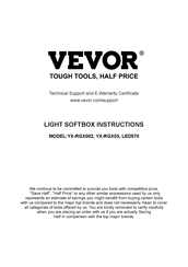 VEVOR LED570 Anleitung