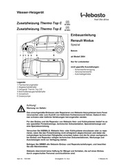 Webasto Thermo Top E Einbauanleitung