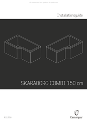 Camargue SKARABORG COMBI Installationsanleitung