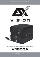 ESX Vision V1600A Bedienungsanleitung