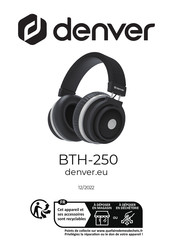 Denver BTH-250 Bedienungsanleitung