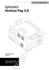 Lightmaxx Vertical Fog 3.0 Bedienungsanleitung
