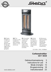 Steba CH 1 ECO Gebrauchsanweisung