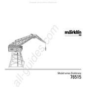 Märklin 76515 Bedienungsanleitung