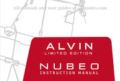 Nubeo ALVIN LIMITED EDITION Bedienungsanleitung
