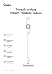 Genius INVICTUS QV7 PRO Gebrauchsanleitung