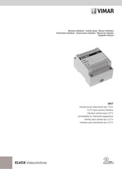 Vimar Elvox 693T Technisches Handbuch