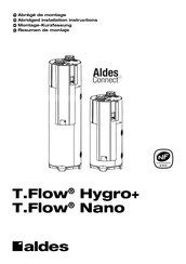 aldes T.Flow Hygro+ Montage-Kurzanleitung