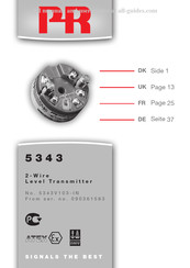 PR PRELEVEL 5343 Bedienungsanleitung
