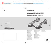 Bosch UniversalGrind 18V-75 Originalbetriebsanleitung