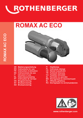 Rothenberger ROMAX AC ECO Bedienungsanleitung