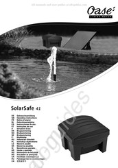 Oase SolarSafe 41 Gebrauchsanleitung