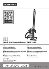 Parkside PWD 20 A1 Originalbetriebsanleitung