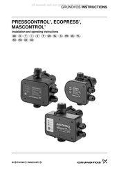 Grundfos ECOPRESS Installationsanleitung