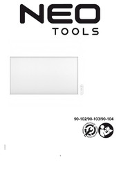 NEO TOOLS 90-104 Übersetzung Der Originalanleitung