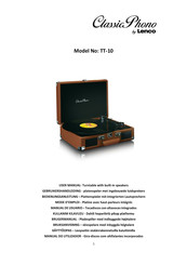 LENCO Classic Phono TT-10 Bedienungsanleitung