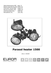 EUROM PARASOL HEATER 1500 Bedienungsanleitung