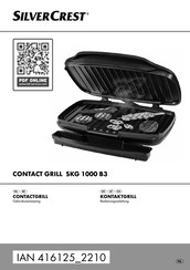 Silvercrest SKG 1000 B3 Bedienungsanleitung