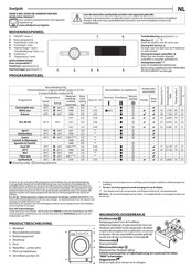 Whirlpool FFD 9489E BSV BE Bedienungsanleitung