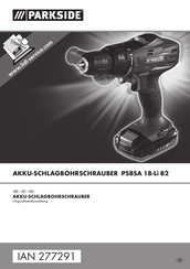 Parkside PSBSA 18-Li B2 Originalbetriebsanleitung