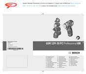 Bosch GSR 12V-35 FC Professional Originalbetriebsanleitung