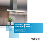 Wesco WHC quadro 7 Bedienungsanleitung