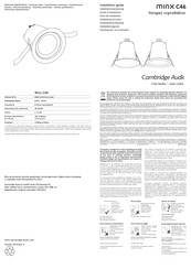 Cambridge Audio minx C46 Installationsanleitung
