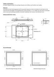 Caso Design B6 Air Montageanleitung