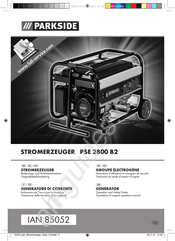 Parkside PSE 2800 B2 Bedienungs- Und Sicherheitshinweise Originalbetriebsanleitung