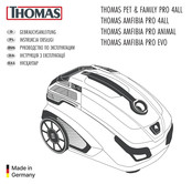 Thomas PET & FAMILY PRO 4ALL Gebrauchsanleitung
