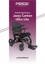 Pride Mobility HP200 Bedienungsanleitung