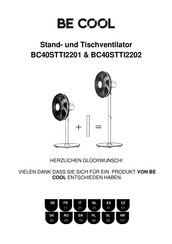 be cool BC40STTI2201 Bedienungsanleitung