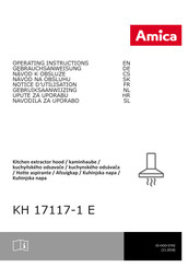 Amica KH 17117-1 E Gebrauchsanweisung