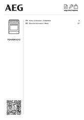 AEG FEHA6KV212 Benutzerinformation