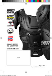 Leatt 5.5 Chest Protector Pro Bedienungsanleitung