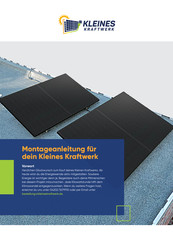 Anker SOLIX Solarbank 2 E1600 Pro Montageanleitung