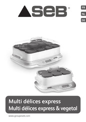 SEB Multi delices express & vegetal Bedienungsanleitung