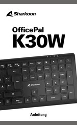 Sharkoon OfficaPal K30W Anleitung