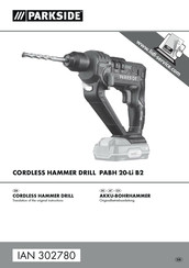 Parkside PABH 20-Li B2 Originalbetriebsanleitung