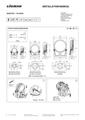 Ligman QUANTUM 1 - QA-50003 Installationshandbuch