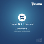 Truma iNet X Panel Kurzanleitung
