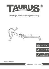 Taurus Elite Row Montage- Und Bedienungsanleitung