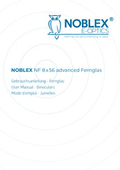 Noblex NF 8 x 56 advanced Gebrauchsanleitung