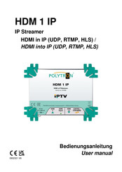 Polytron HDM 1 IP Bedienungsanleitung