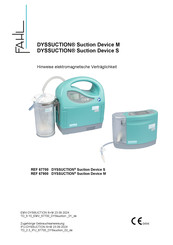 Fahl DYSSUCTION M Bedienungsanleitung
