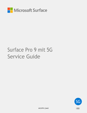 Microsoft Surface Pro 9 Servicehandbuch